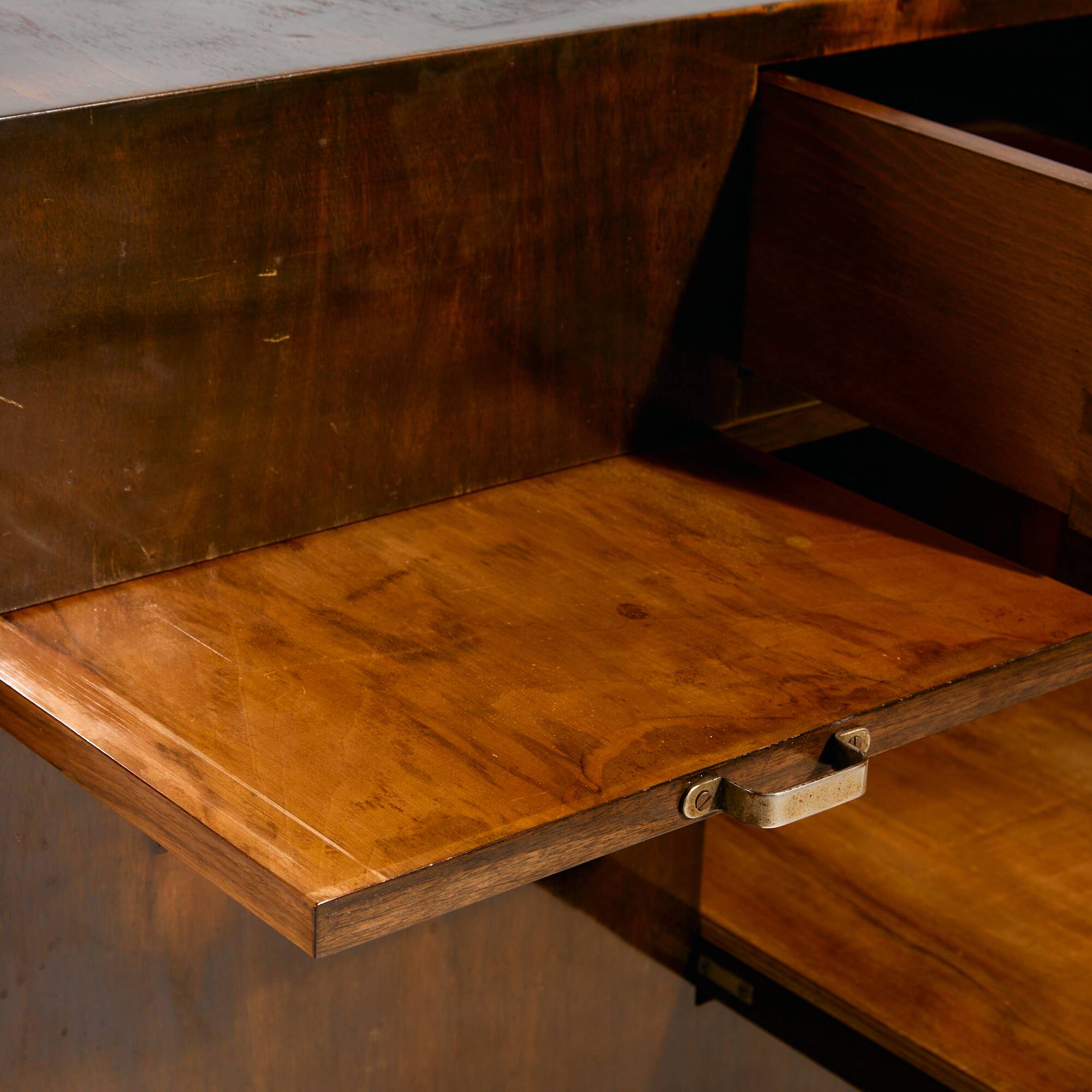 Art Deco desk and armchair, set of 2