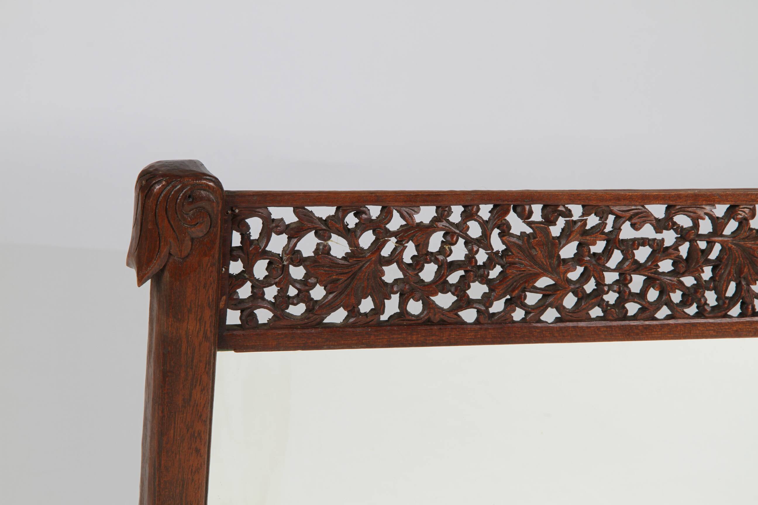 Beautiful Indochina mirror from around 1900 to 1940.