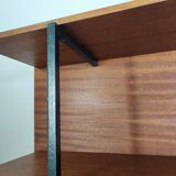 60' wall-mounted bookcase shelf