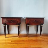 Pair of vintage bedside tables
