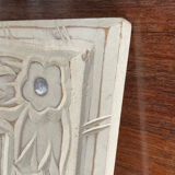 Miroir en bois sculpté