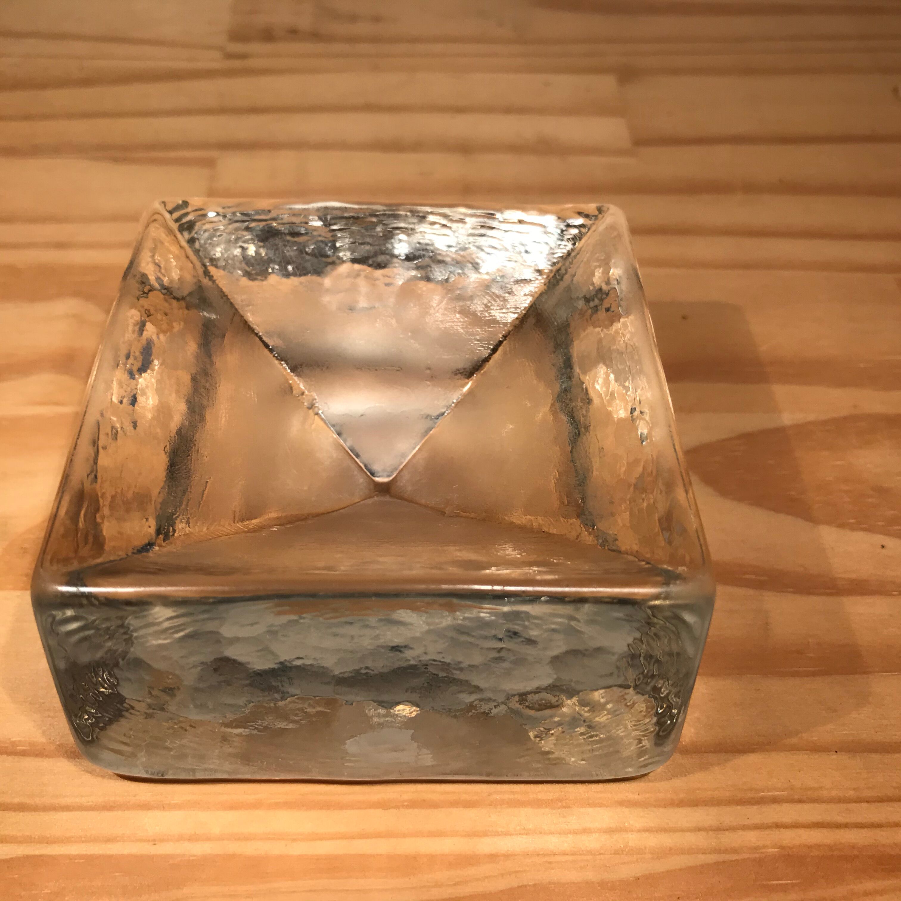 Glass ashtray