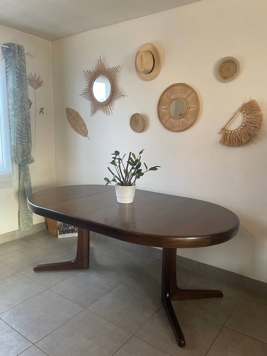 Table Baumann vintage 2 rallonges