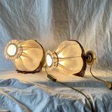 Pair of vintage accent lamps