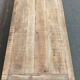 Wooden coffee table with pin legs