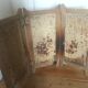 Old wooden screen