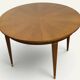 Dining table in mahogany, Neo-Classical style, Art Deco period, 1940.