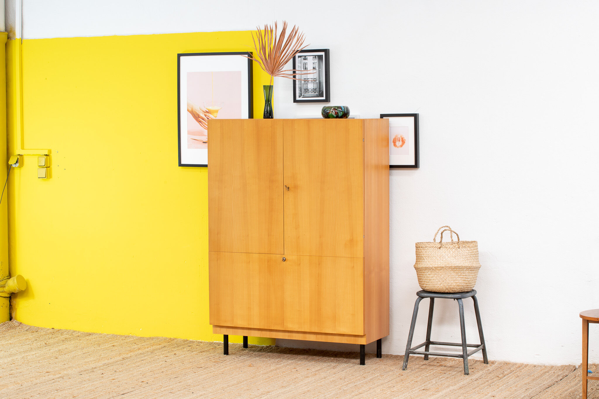 Vintage scandinavian wardrobe