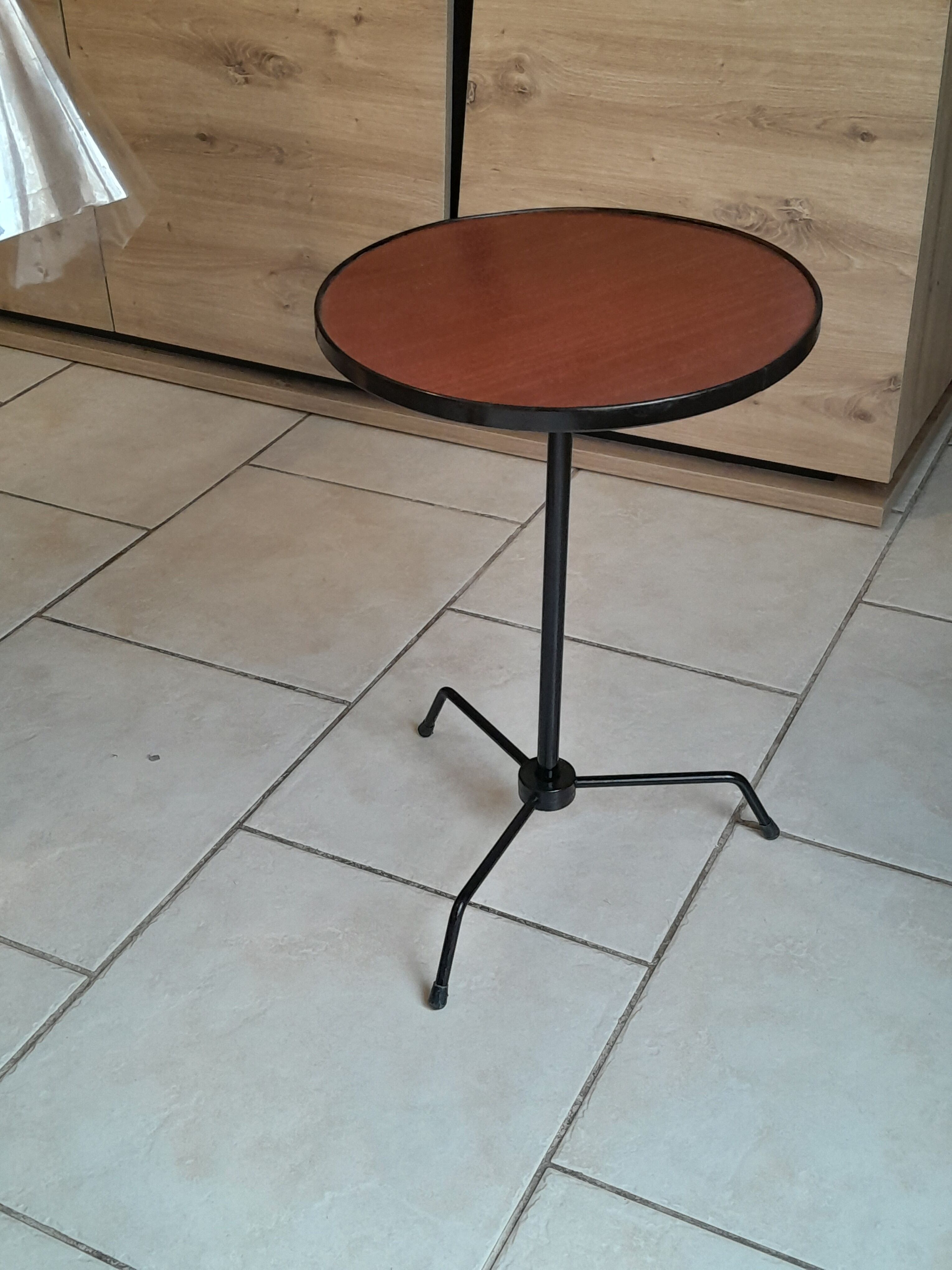 Vintage formica side table