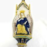 Former font of collection in faience of quimper hb. angel