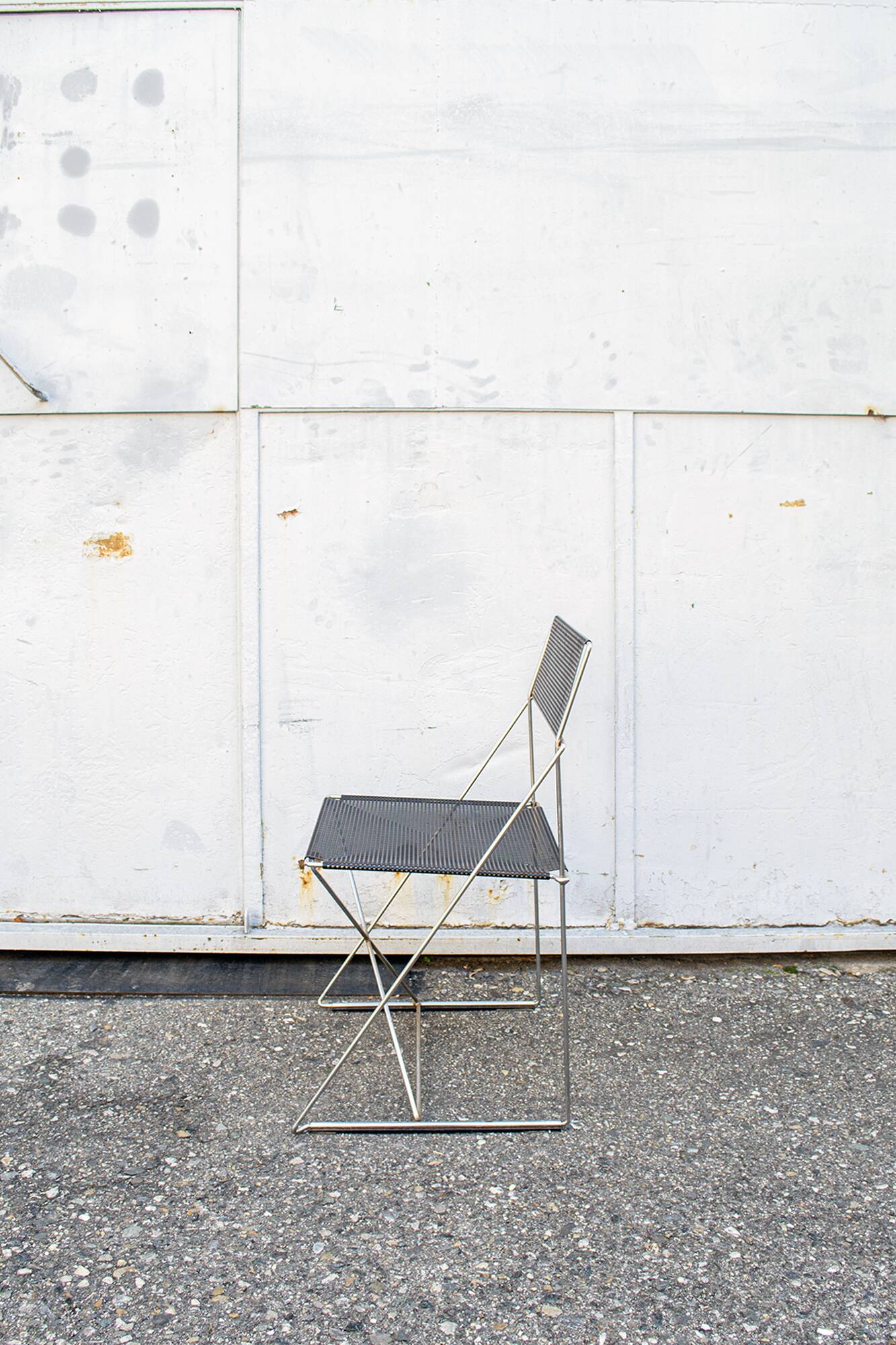 X-line chairs by Niels Jorgen Haugesen for Magis 1977