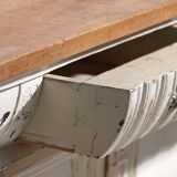 Old cream-white chest of drawers (circa 1920)