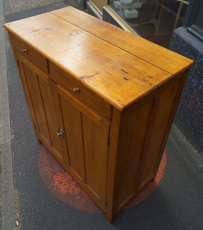 Parisian buffet in solid wood 1950