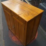 Parisian buffet in solid wood 1950