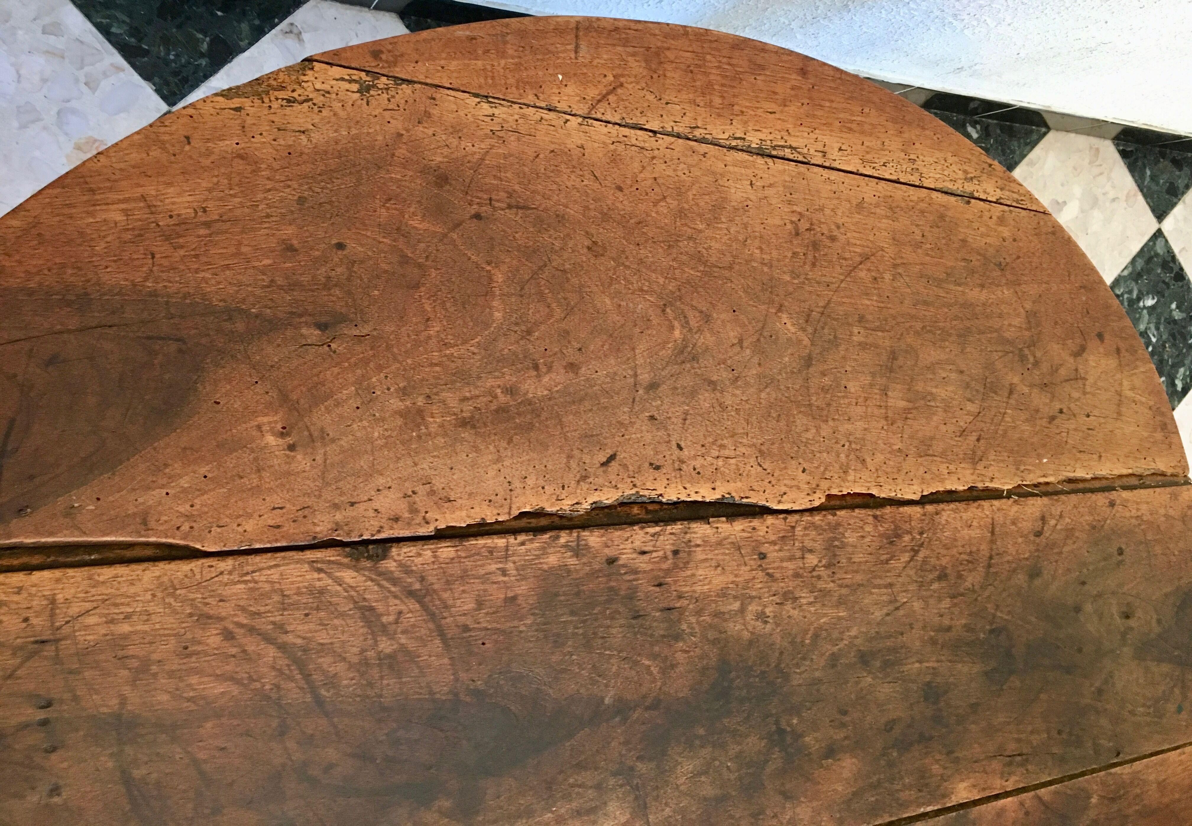 19th century knock-down table