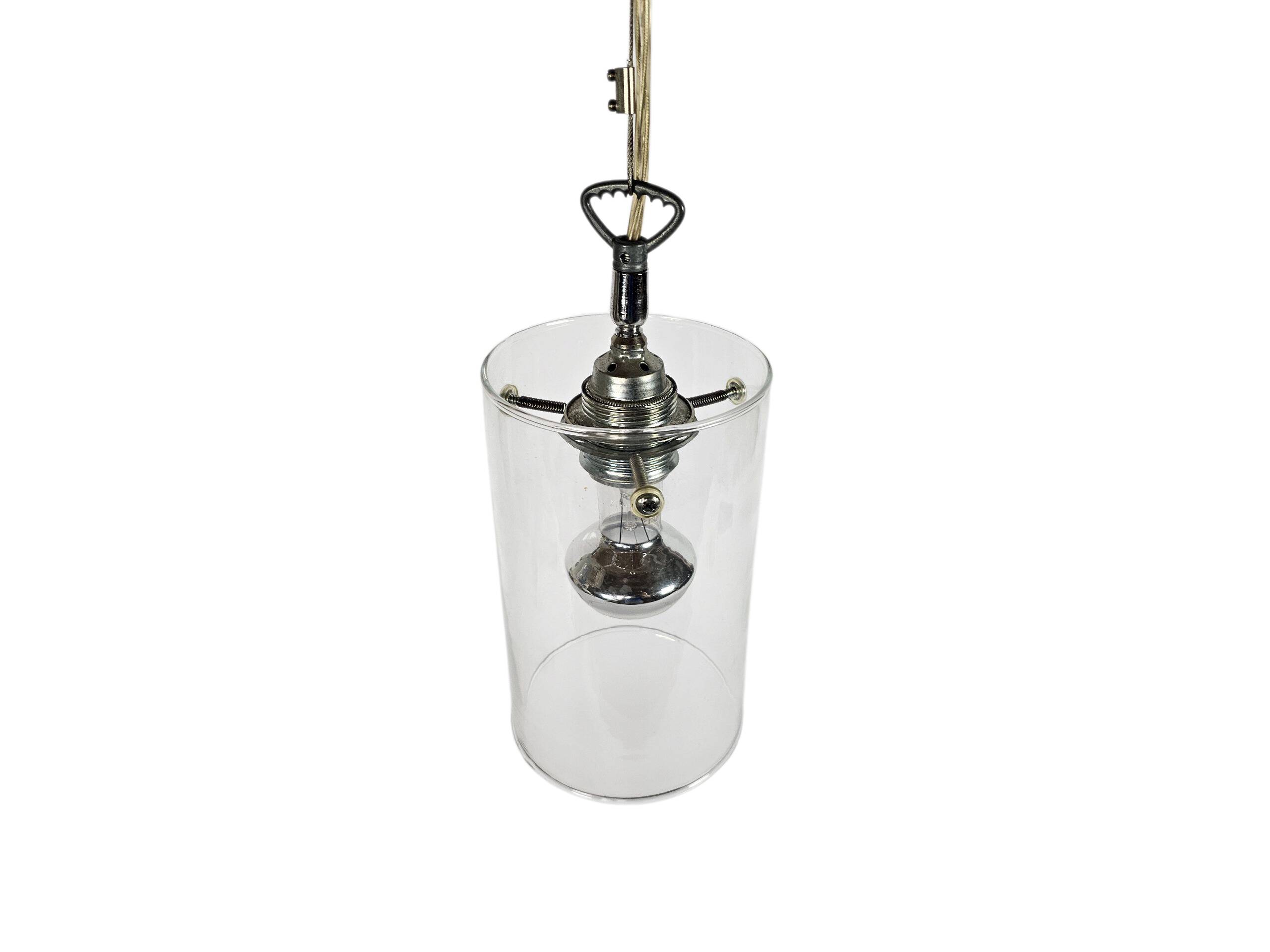 Dutch design - Pola International Amsterdam - hanging lamp - glass - metal