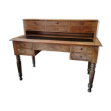 Louis Philippe 19th-century walnut desk Louis Philippe