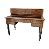Bureau à gradins Louis philippe du XIXème en noyer