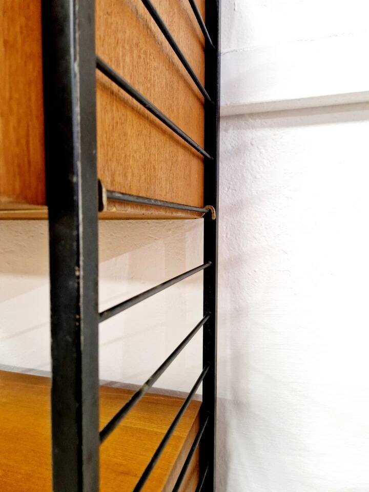 Mid Century Staples Ladderax Shelving Cupboard