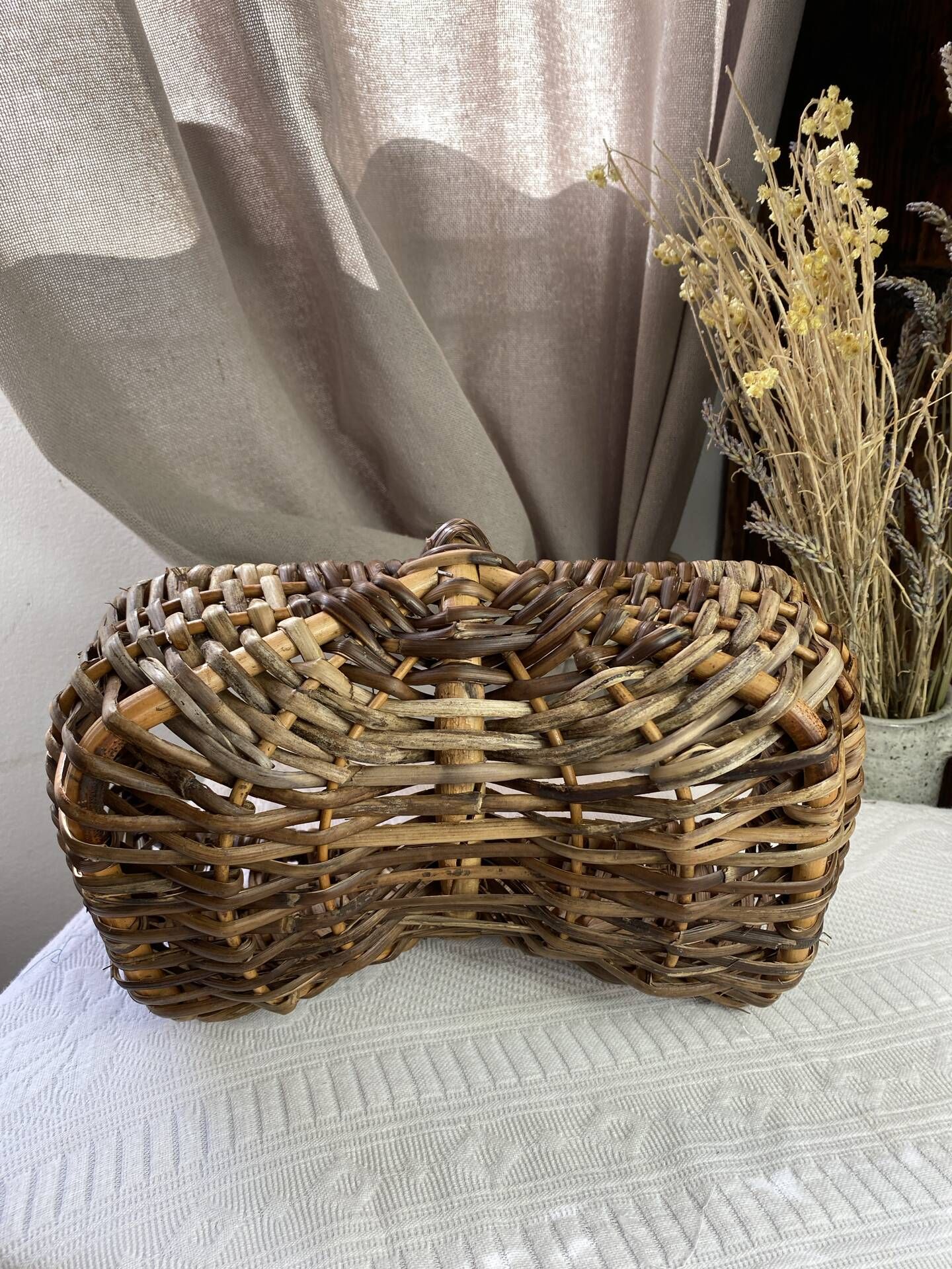 Rattan split basket