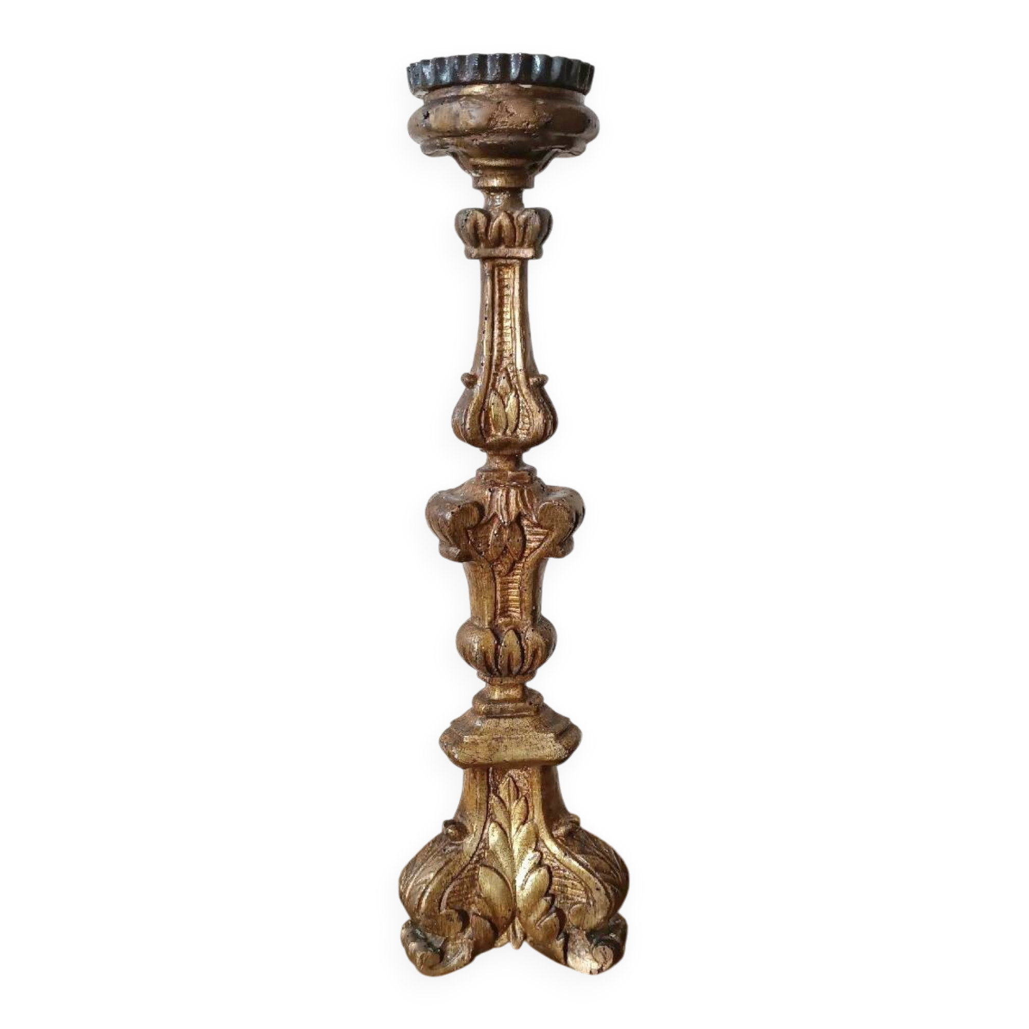 Antique giltwood chandelier in the Louis XIV style - 18th century