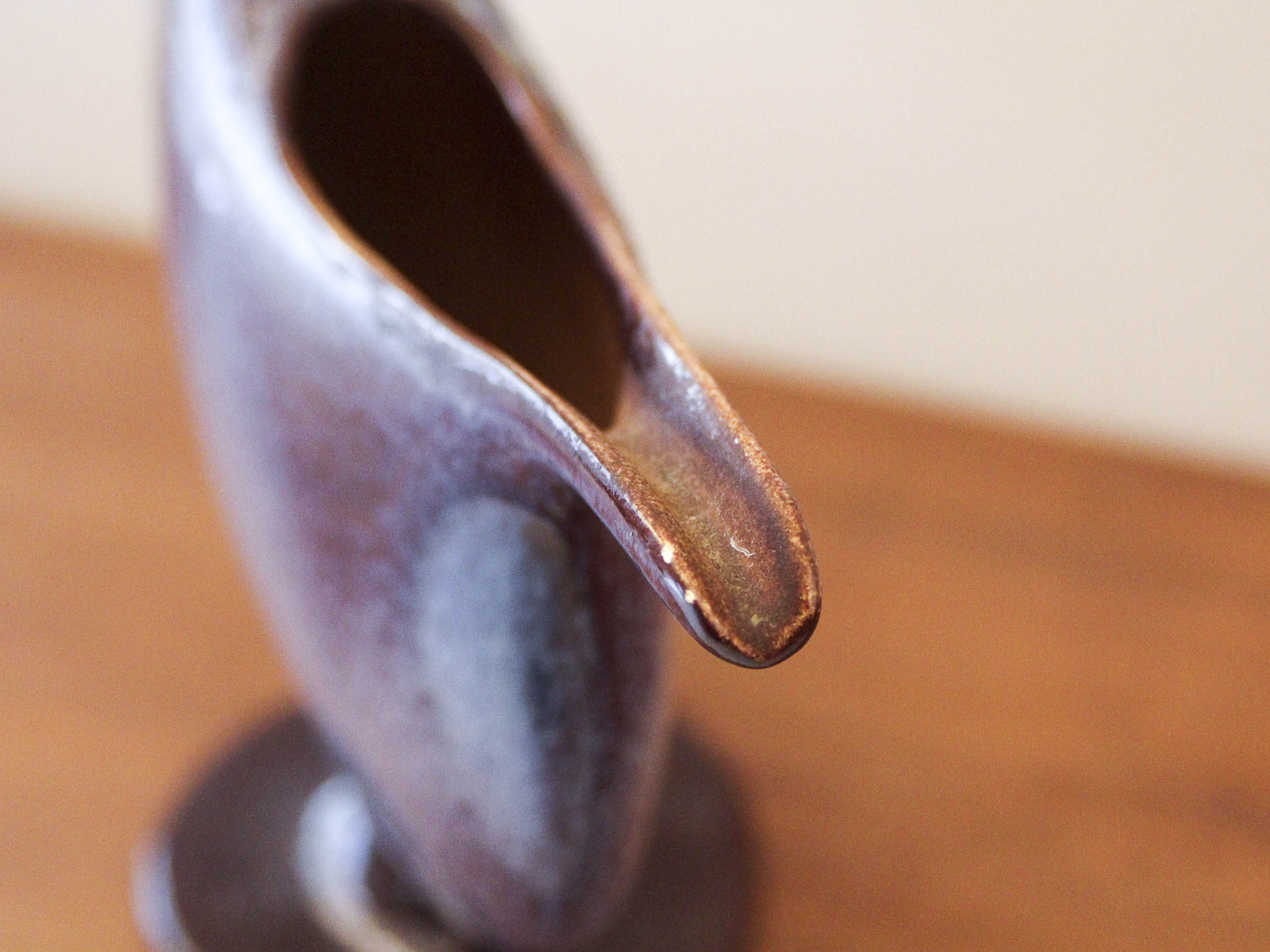 Fred and Andrée Stocker ceramic pouring vase 60s