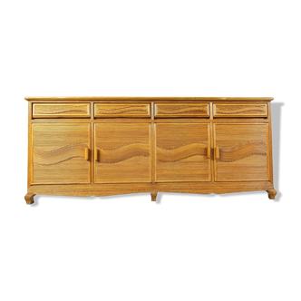 Vintage pencil reed sideboard, 1970s