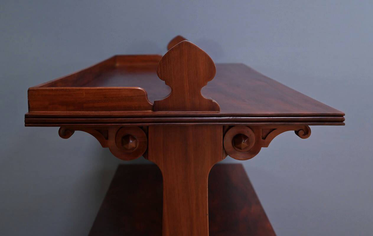 Victorian Mahogany Serving Trolley, England – Part 2 of the 19th Century