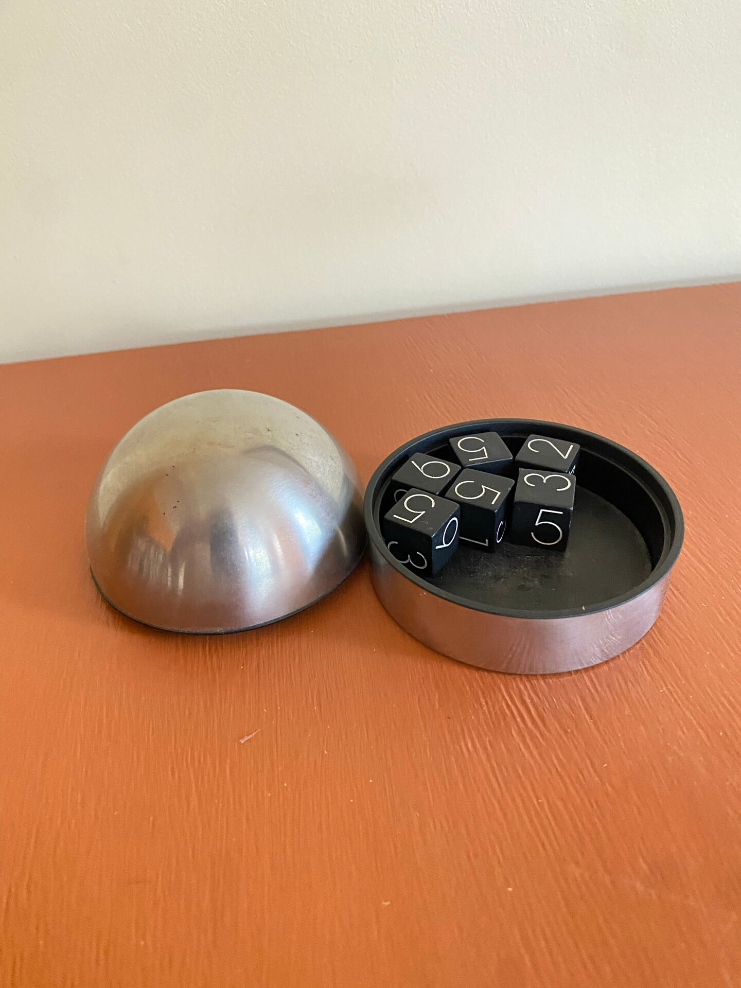 Georg Jensen dice game set