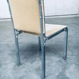 Italian Hollywood Regency Style Modernist Dining Chairs, 1970s, Set of 6