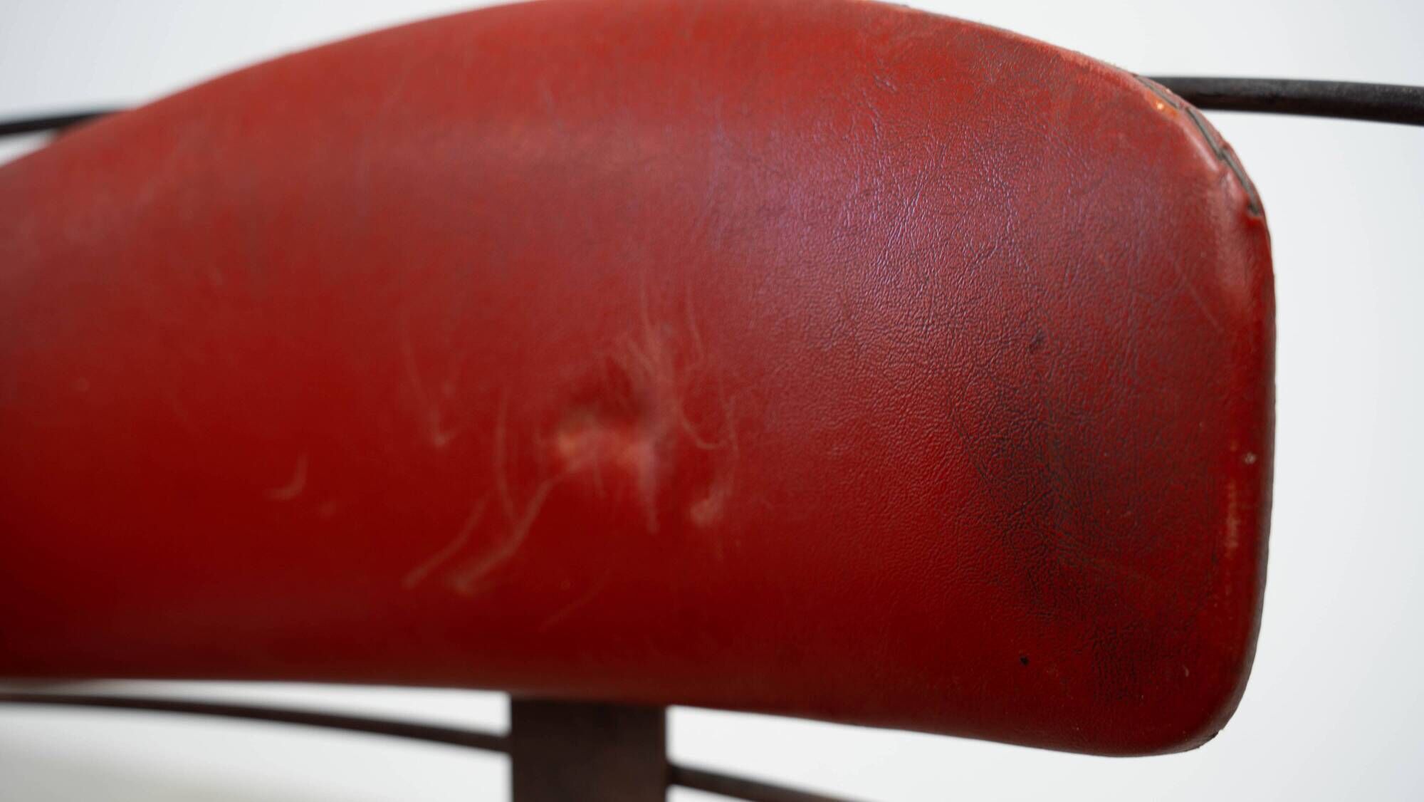 1950's French steel desk chair