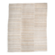 Tapis Kilim surdimensionné beige et crème 8x10, 234x294 cm
