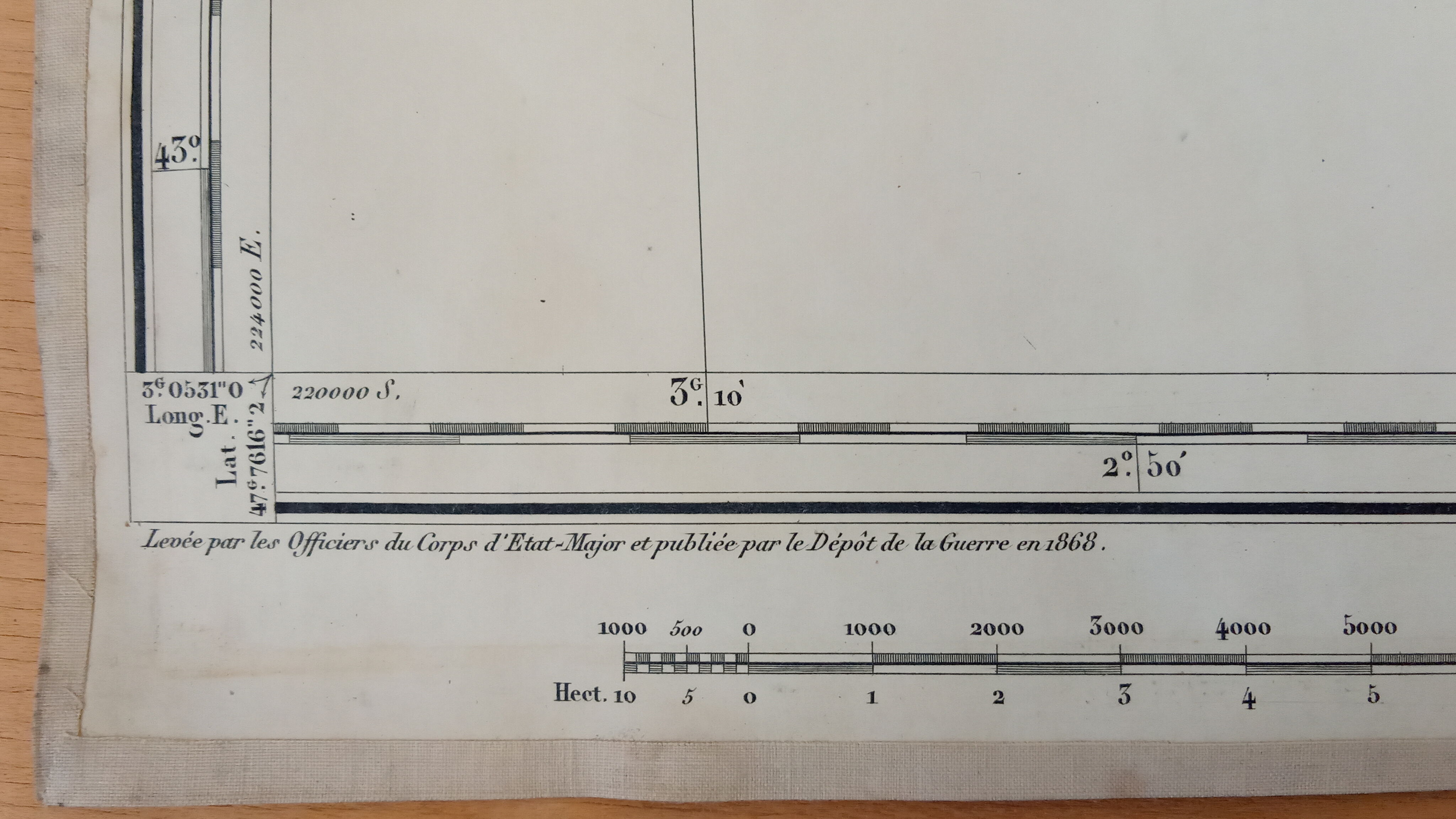 A map of Marseille at the end of the 19th century