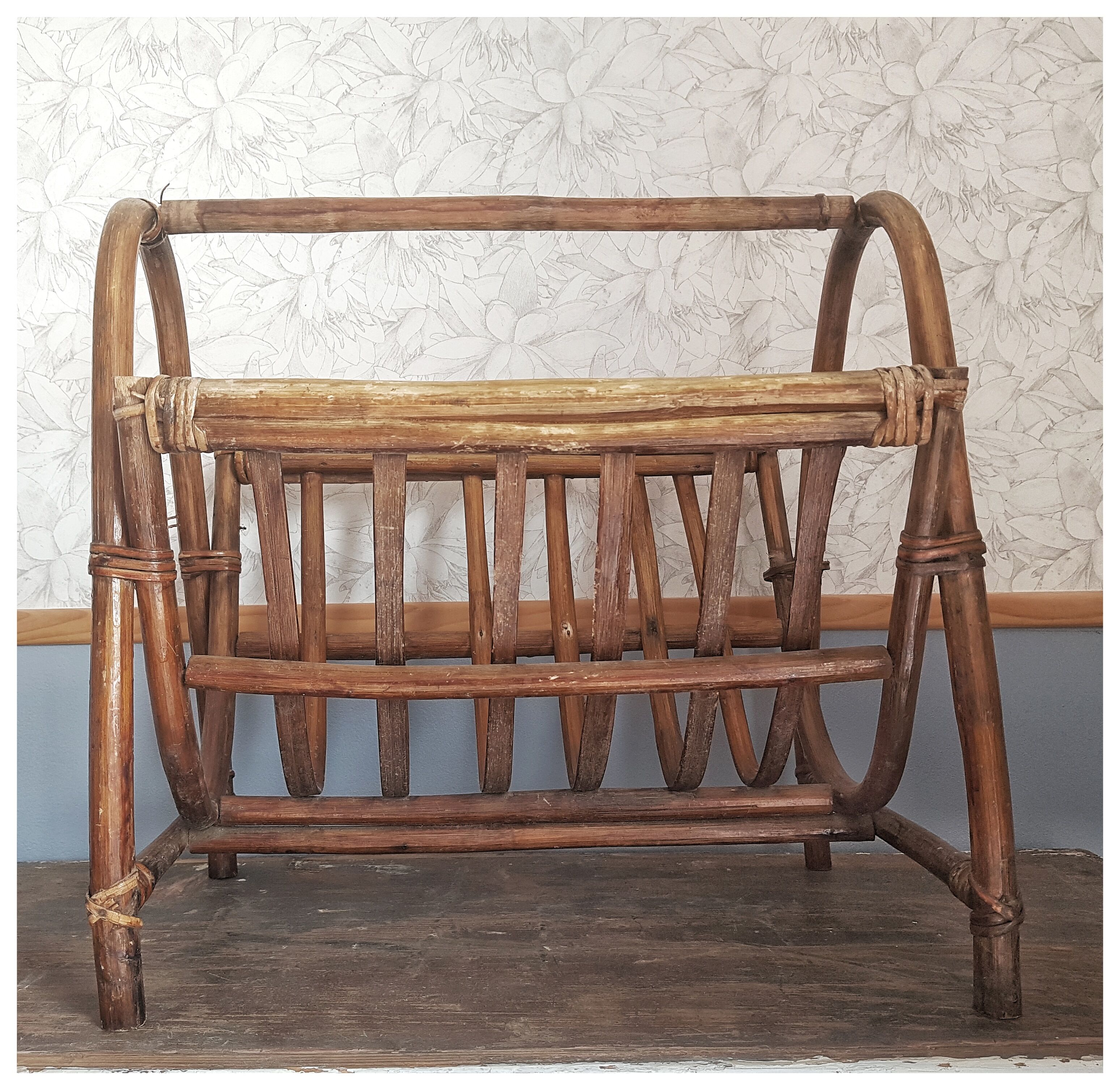 Vintage magazine door