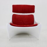 1960s Steen Ostergaard 'President' Fiberglass Lounge Chair for Cado, Denmark