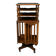 Revolving Walnut Bookcase, stamped G.Lancelin – 1900