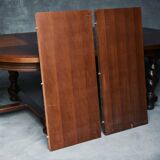 Large extendable dining table – Solid wood & veneer