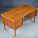 Mid-Century Danish Modern Desk Teak by Svend Madsen for Falster, 1970s
