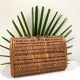 Wicker rattan basket from the 70s