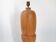Wooden lamp foot turned vintage 1970