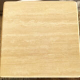 Square travertine coffee table - 60 x 60 cm