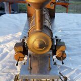 Locomotive copper red