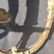 Series d e 3 applied in bronze/lion's head