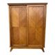 Armoire 2 portes pieds compas