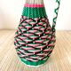 Vintage scoubidou bottle