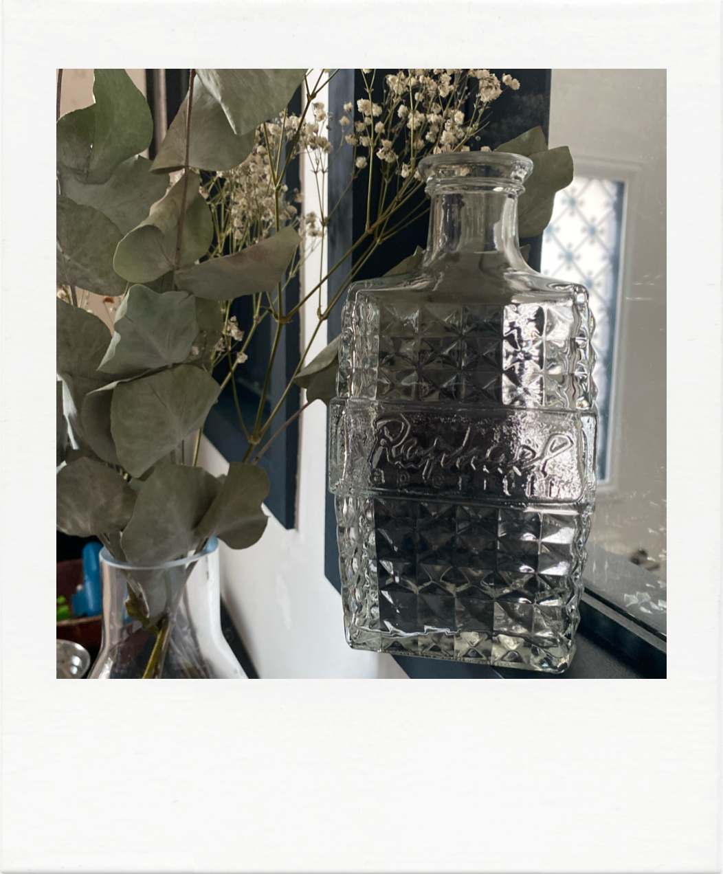 Carafe St Raphaël diamond tip glass