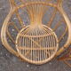 Paire de fauteuils en rotin vintage
