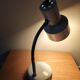Vintage old school articulated workshop desk lamp