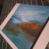 Contemporary painting, original signed and delivered with its certificate.