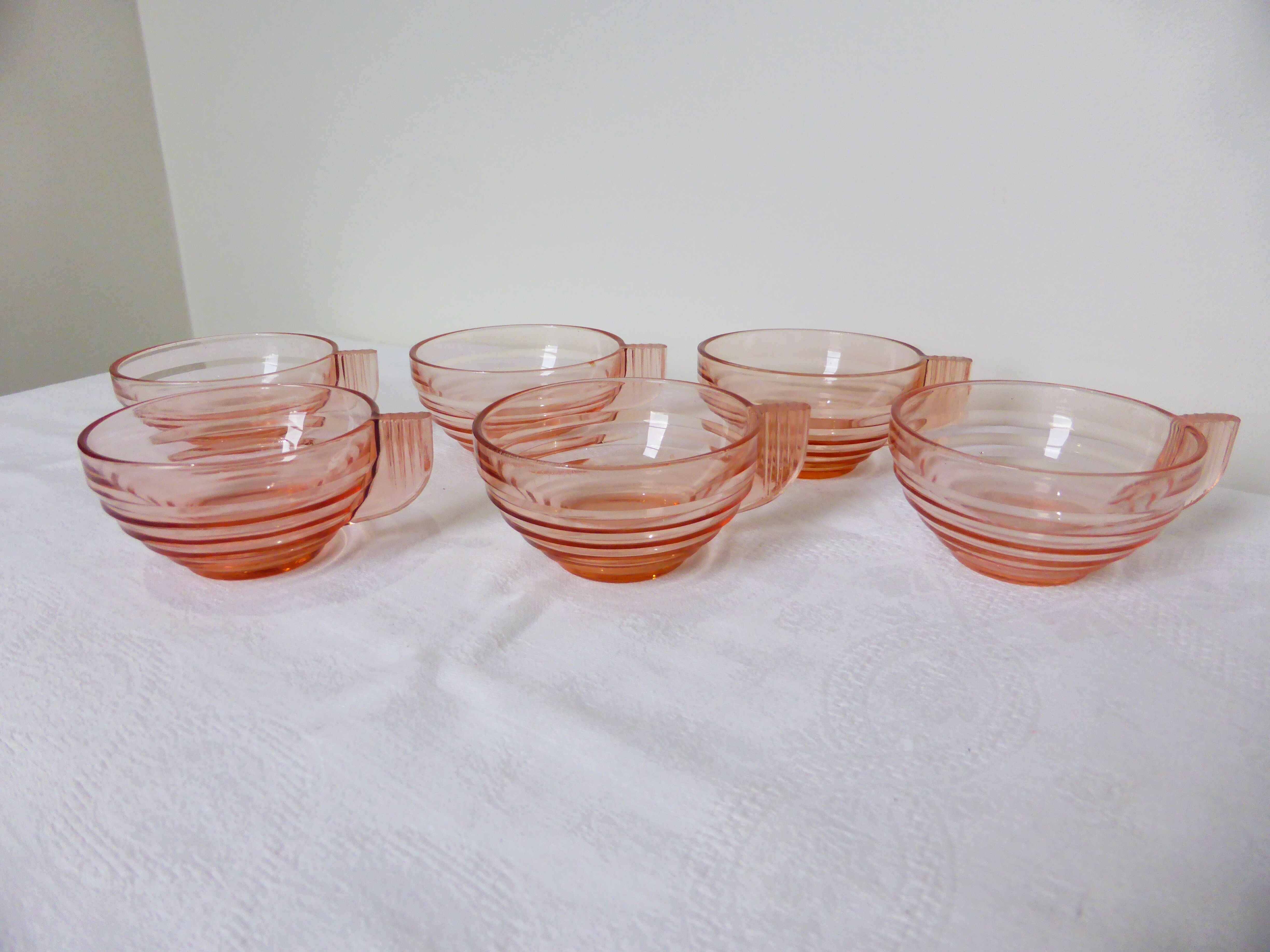Set of 6 cups rosaline